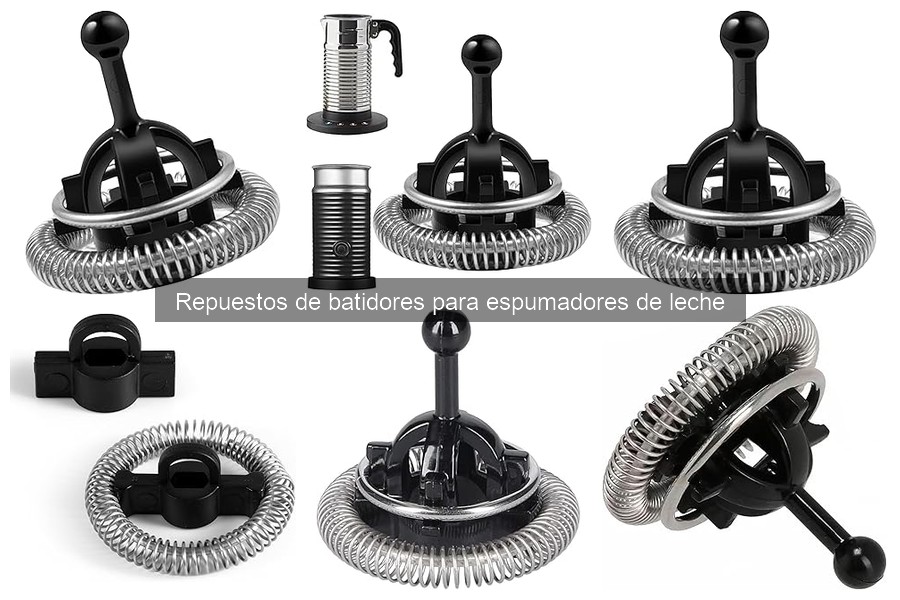 Repuestos económicos para batidores de espumadores de leche