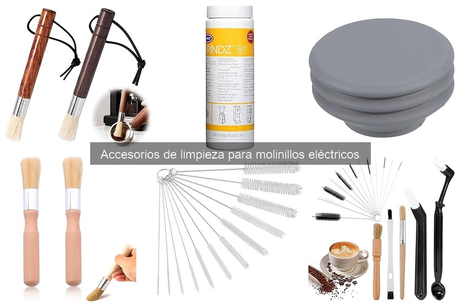 Señales de limpieza para molinillos eléctricos de café