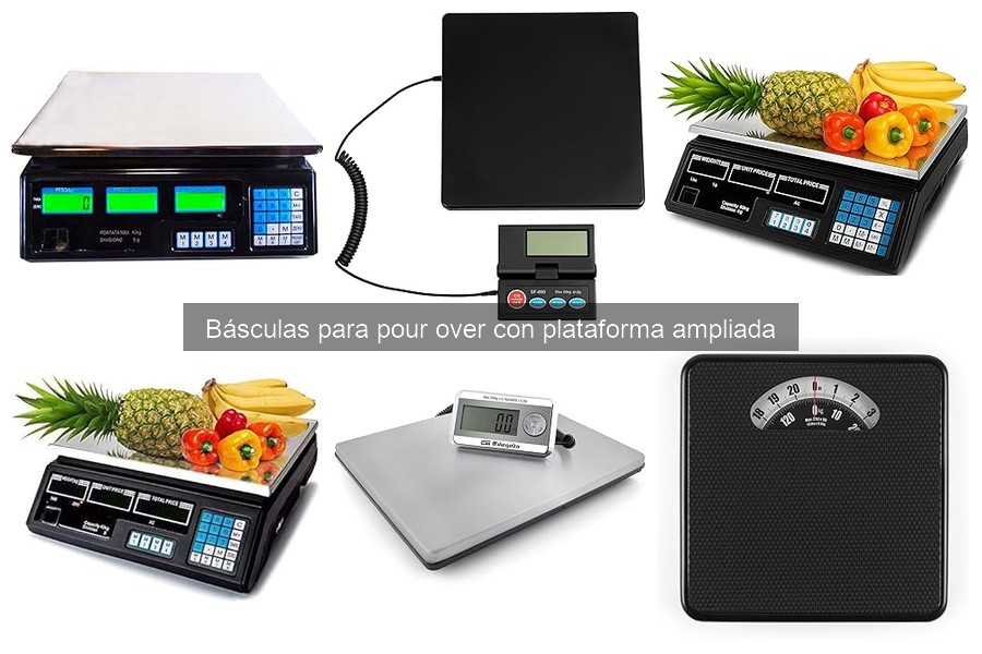 Tipos de básculas para pour over: guía de selección