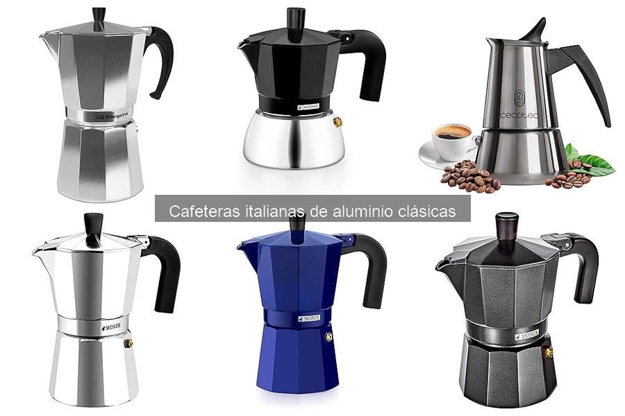 Tipos de Cafeteras Italianas de Aluminio: Guía Completa