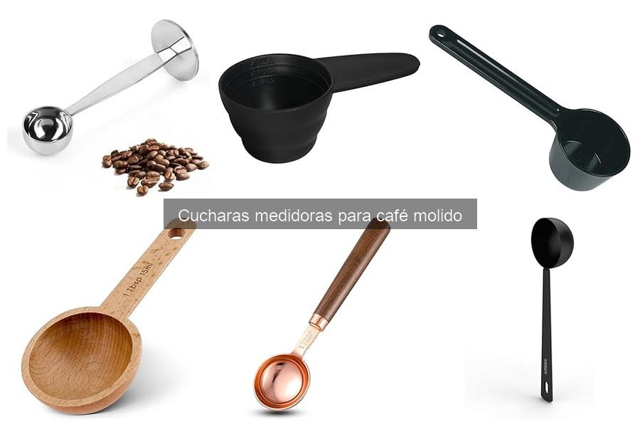 Tipos de cucharas medidoras para café y sus ventajas