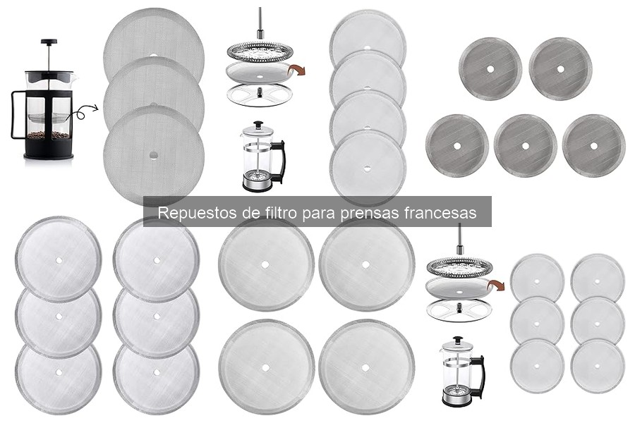 Tipos de filtros para prensas francesas: guía esencial