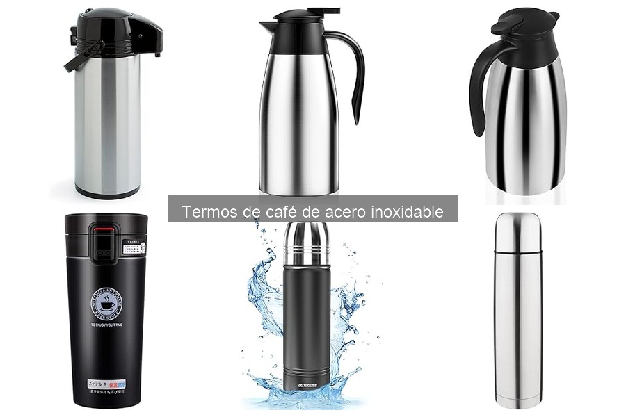 ** Tipos de termos de café de acero inoxidable: Guía completa