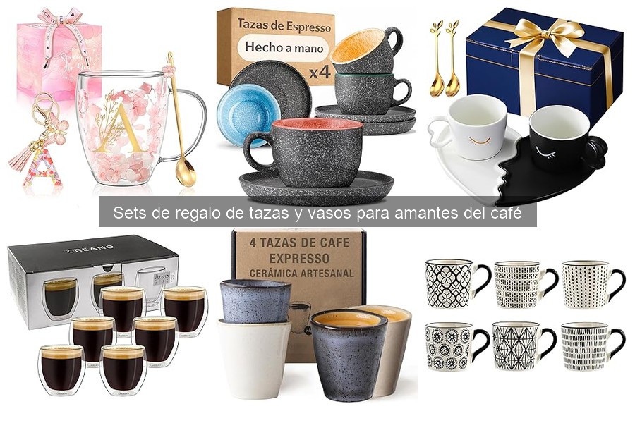 Últimas tendencias en sets de tazas y vasos para 2023