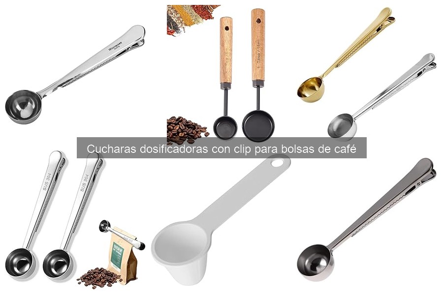 Ventajas de las cucharas dosificadoras con clip para café