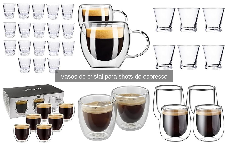 Ventajas de los vasos de cristal para shots de espresso