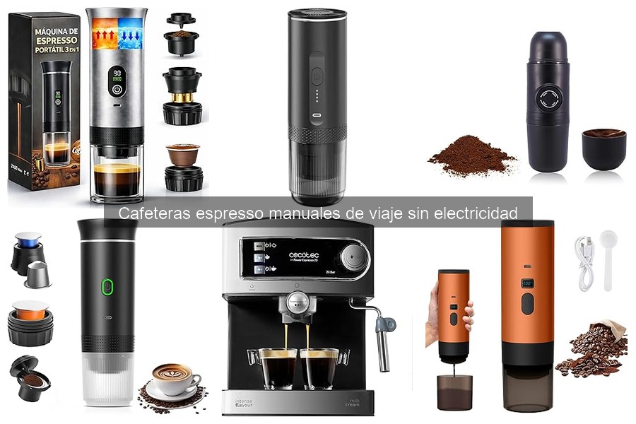 Ventajas de usar cafeteras espresso manuales de viaje
