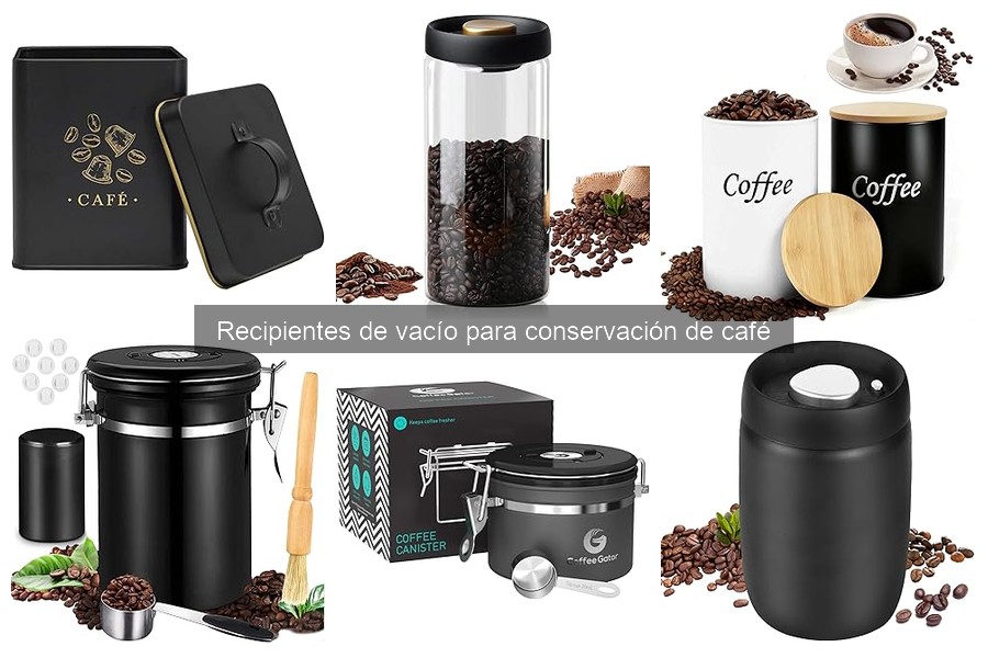 Ventajas de usar recipientes de vacío para conservar café