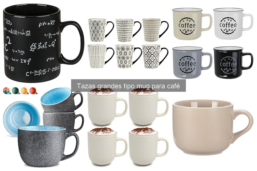 Ventajas de usar tazas tipo mug para café en casa