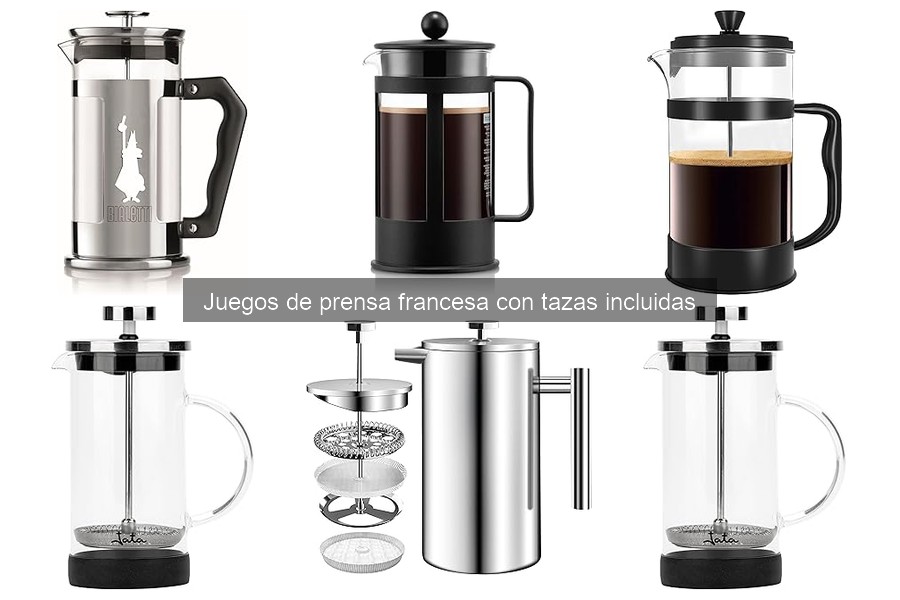 Ventajas de usar un juego de prensa francesa con tazas incluidas
