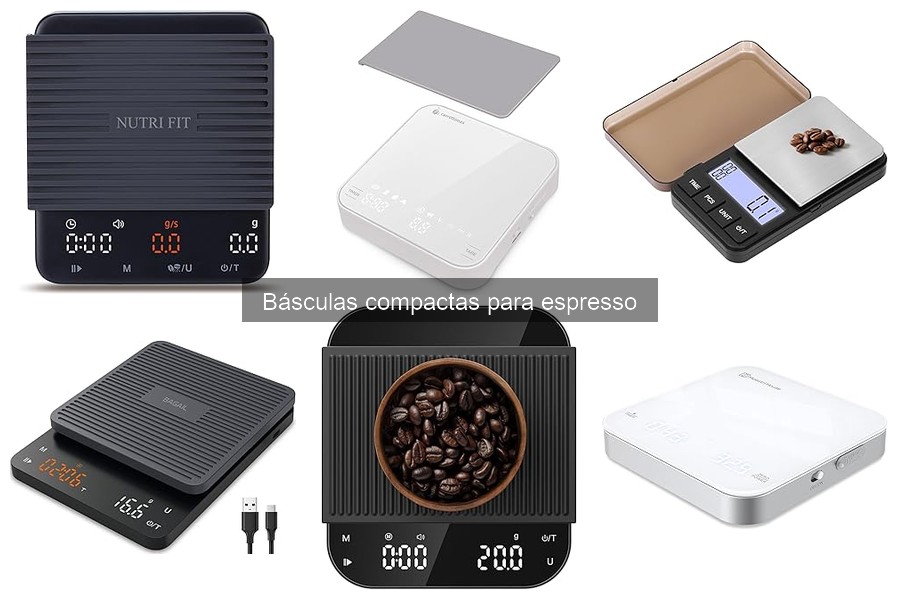 Ventajas de usar una báscula compacta para espresso
