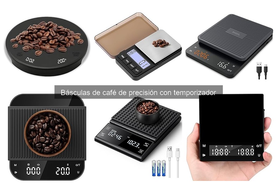 Ventajas de usar una báscula de café de precisión con temporizador