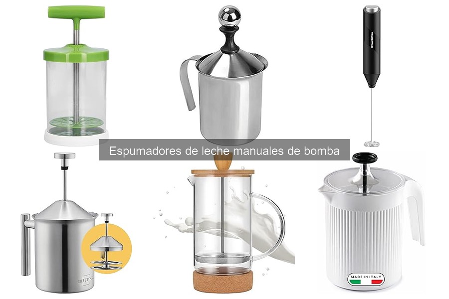 Ventajas del Espumador de Leche Manual de Bomba