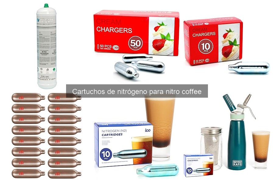 Ventajas del uso de cartuchos de nitrógeno en café nitro