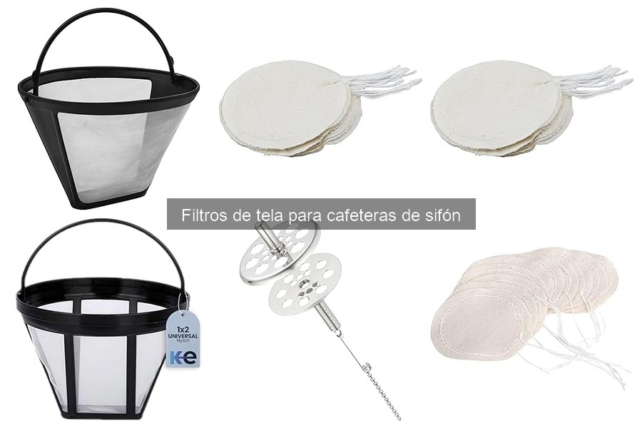 Ventajas y Desventajas de Filtros de Tela para Cafeteras de Sifón