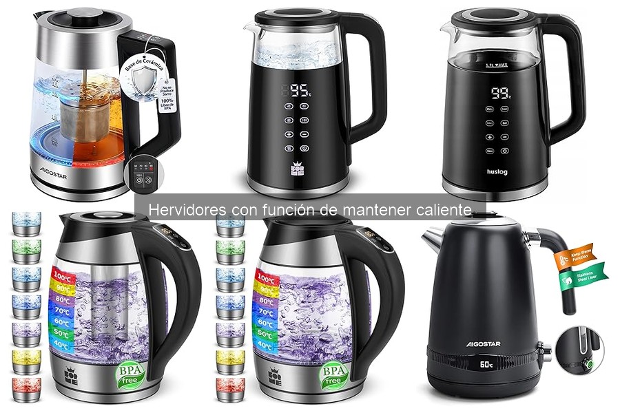 Ventajas y desventajas de hervidores con función mantener caliente