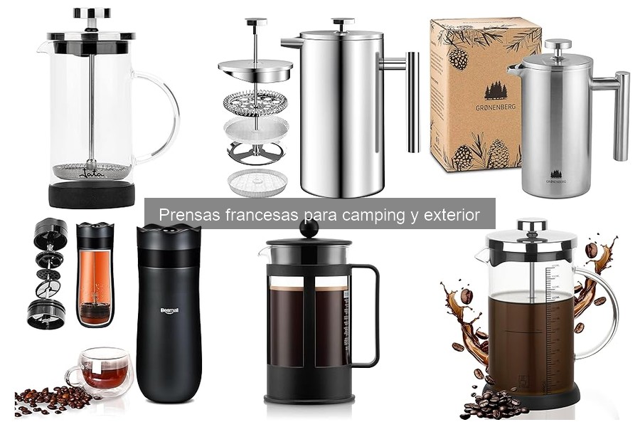 Ventajas y desventajas de la prensa francesa para camping