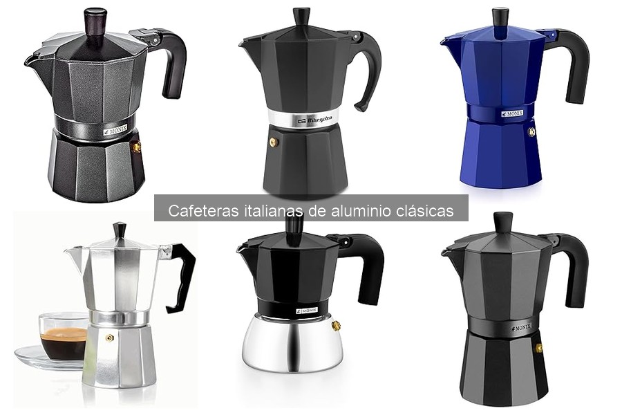 Ventajas y desventajas de las cafeteras italianas de aluminio