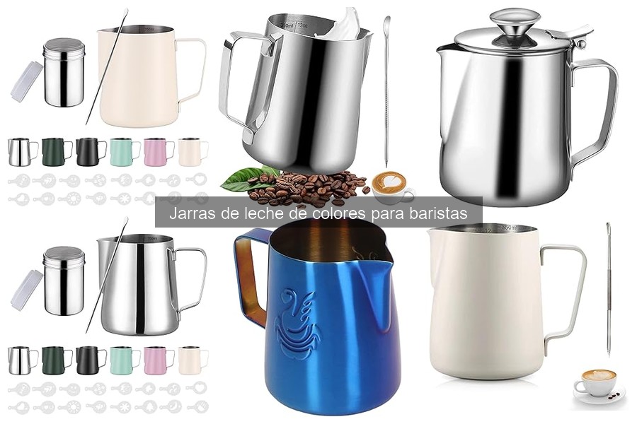 Ventajas y desventajas de las jarras de leche de colores