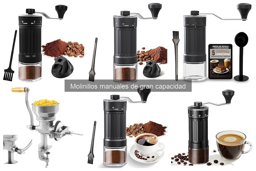 Ventajas y desventajas de los molinillos manuales grandes