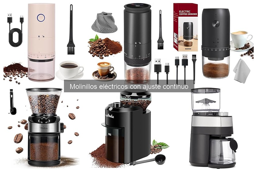 Ventajas y desventajas de molinillos eléctricos con ajuste continuo